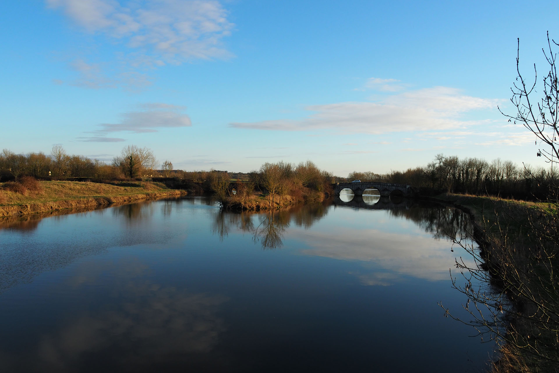 Vieux ponts sur le Lay à Lairoux