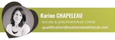 Karine CHAPELEAU en charge de la qualification et classement des hébergements