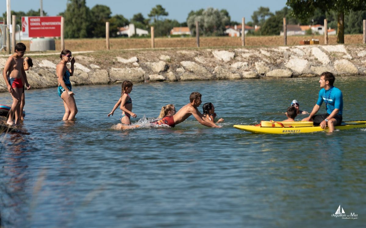 Traversée du plan d’eau 2018