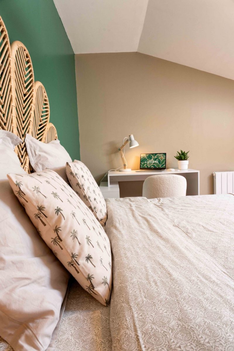 Meublé La Canopée_Luçon_chambre