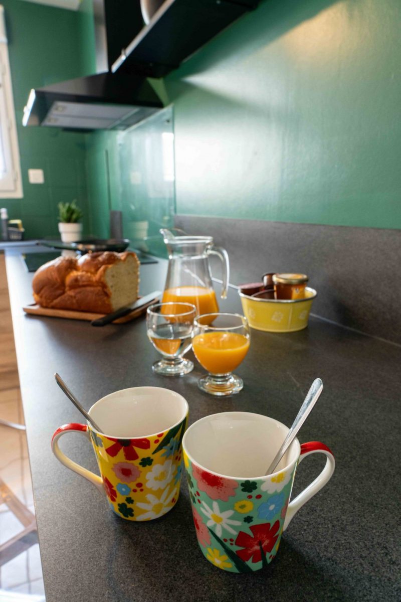 Meublé La Canopée_Luçon_petit déjeuner