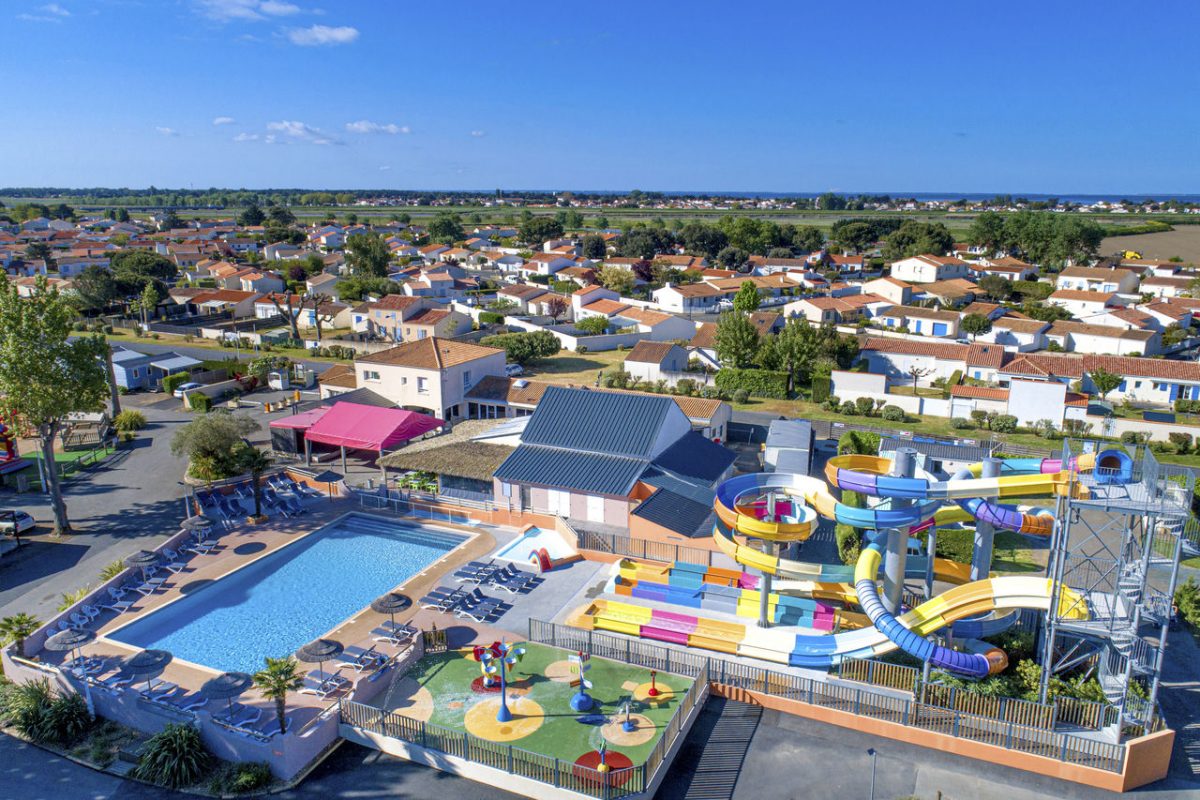 Camping Cap Fun Bel Air_Grues_Vue aérienne