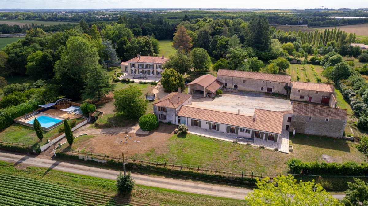 Le Clos de la Coudraie_Sainte Hermine_Vue aérienne (3)