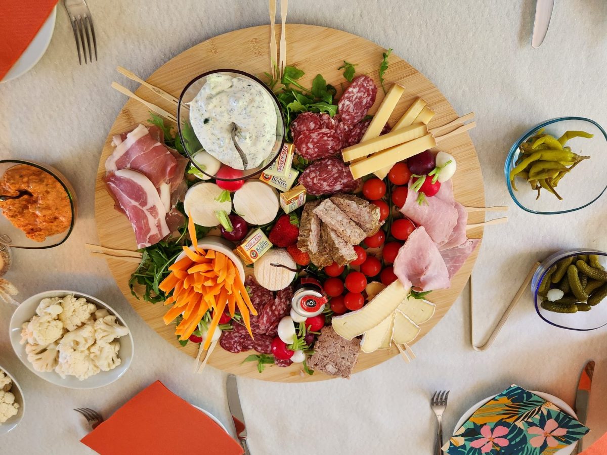 Meublé Le Héron Cendré_Chaillé les Marais_Planche apéritive