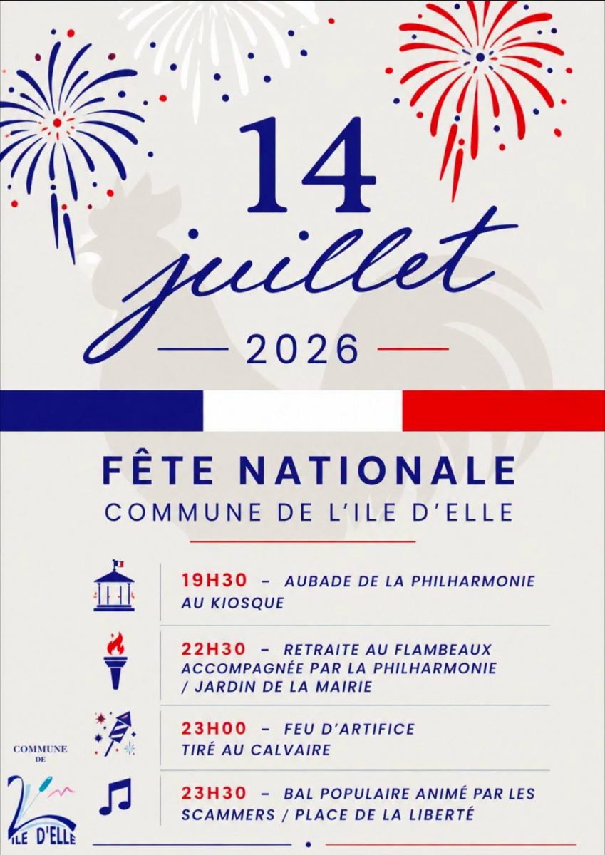 14 juillet ile d&rsquo;elle