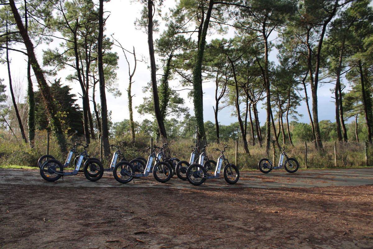 Marsh and Sea – trottinettes tout terrain – location