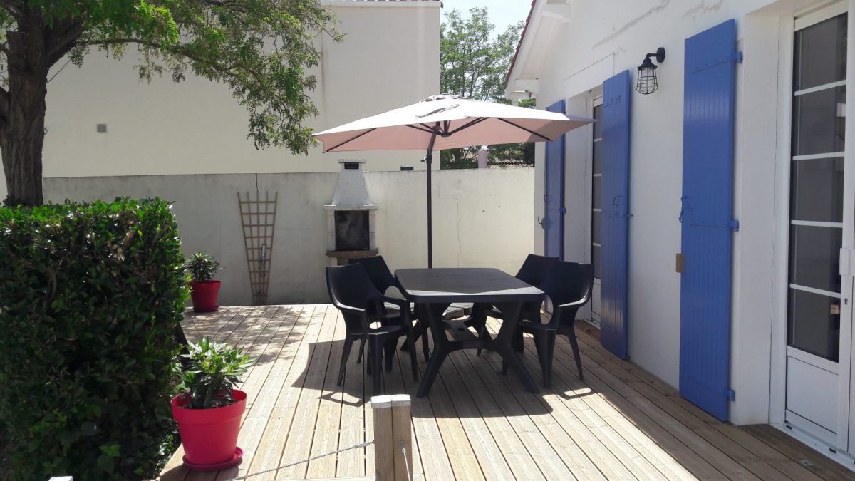Meublé La Petite Fautaise_La Faute sur Mer_Terrasse