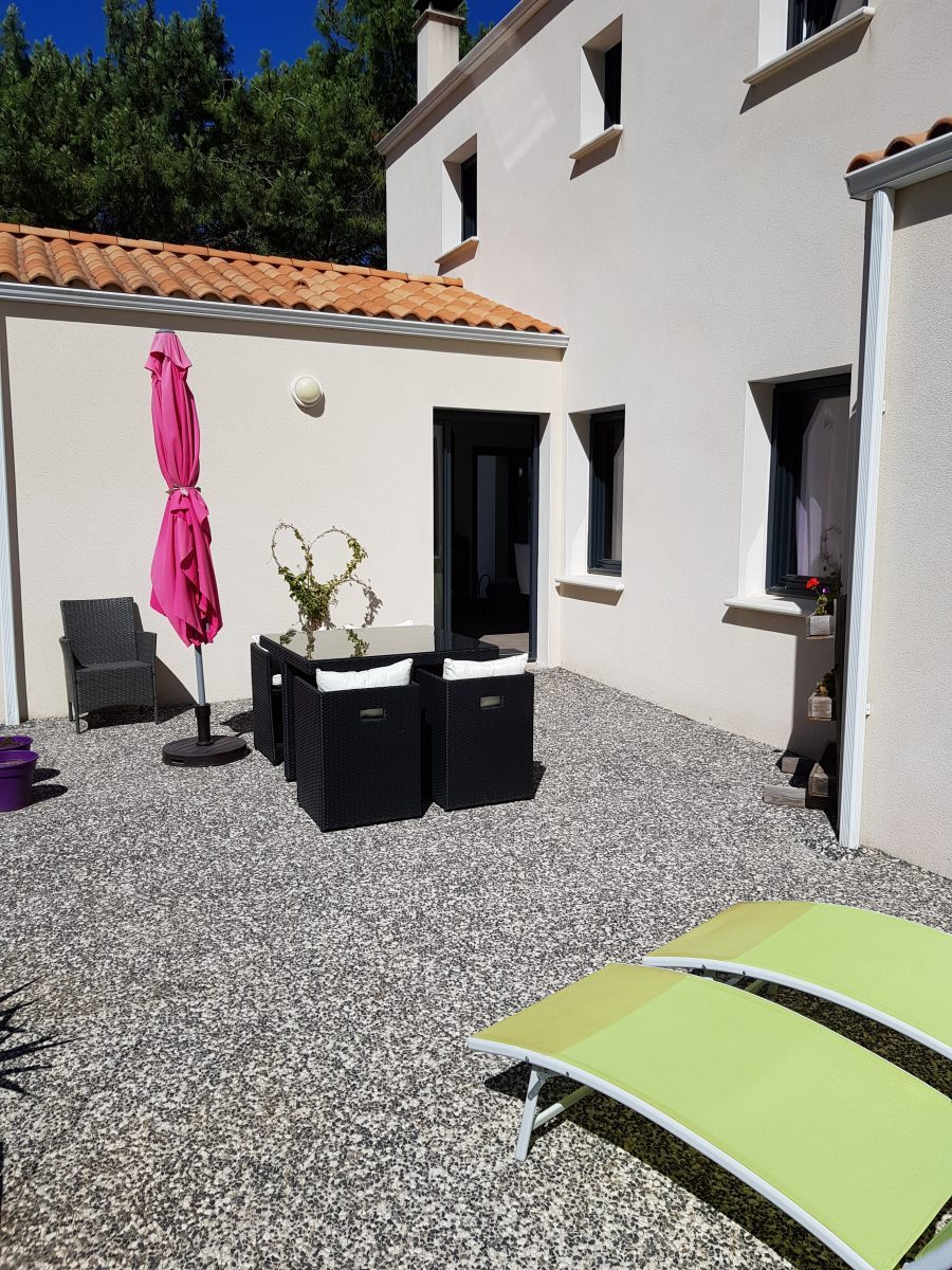 CH D&rsquo;HÔTES LA PRESQU&rsquo;ÎLE –  LA FAUTE SUR MER TERRASSE PRIVEE