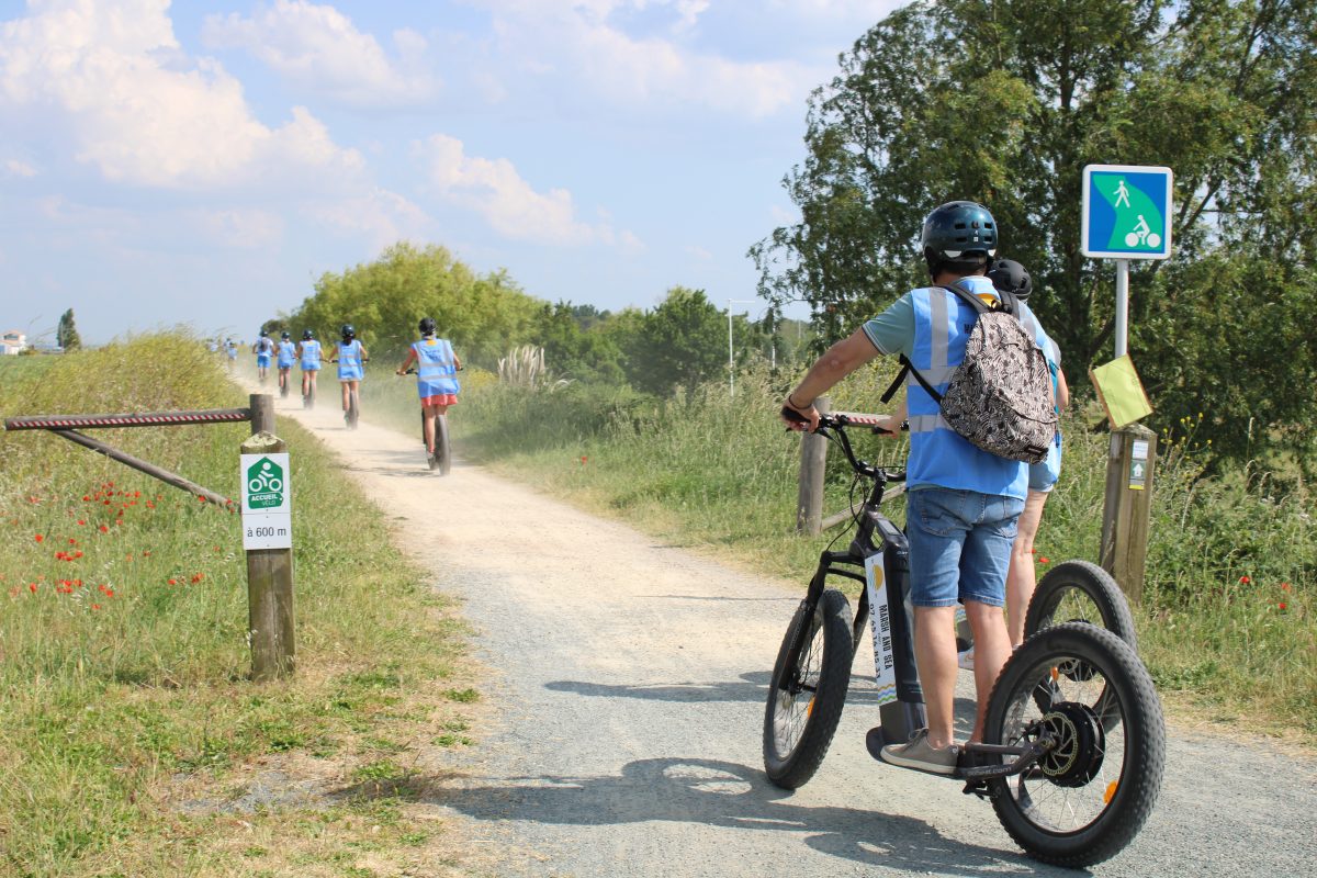 LOCATION DE TROTTINETTES ÉLECTRIQUES MARSH AND SEA-L’AIGUILLON-LA-PRESQU’ILE