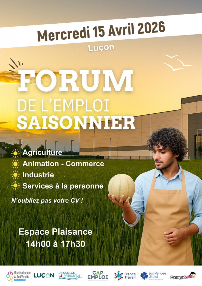 FORUM DE L&rsquo;EMPLOI SAISONNIER – TERRE 26