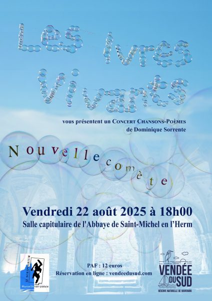 Nouvelle Comète, Balade poétique et musicale des IVRES VIVANTS