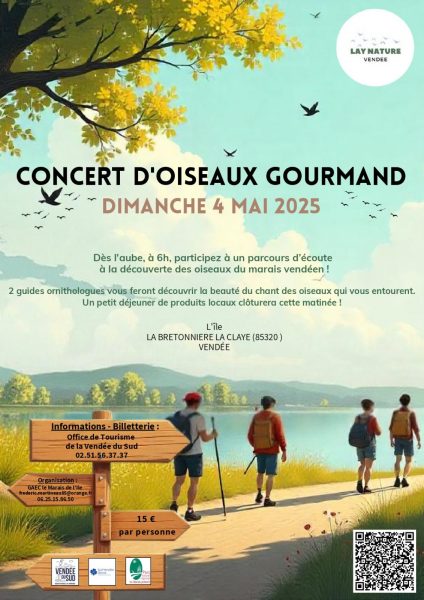 Sortie nature, concert d’oiseaux
