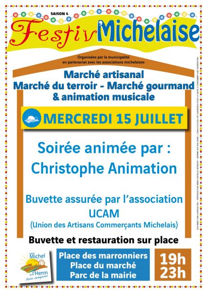 Marché semi-nocturne Festiv&rsquo;Michelaise