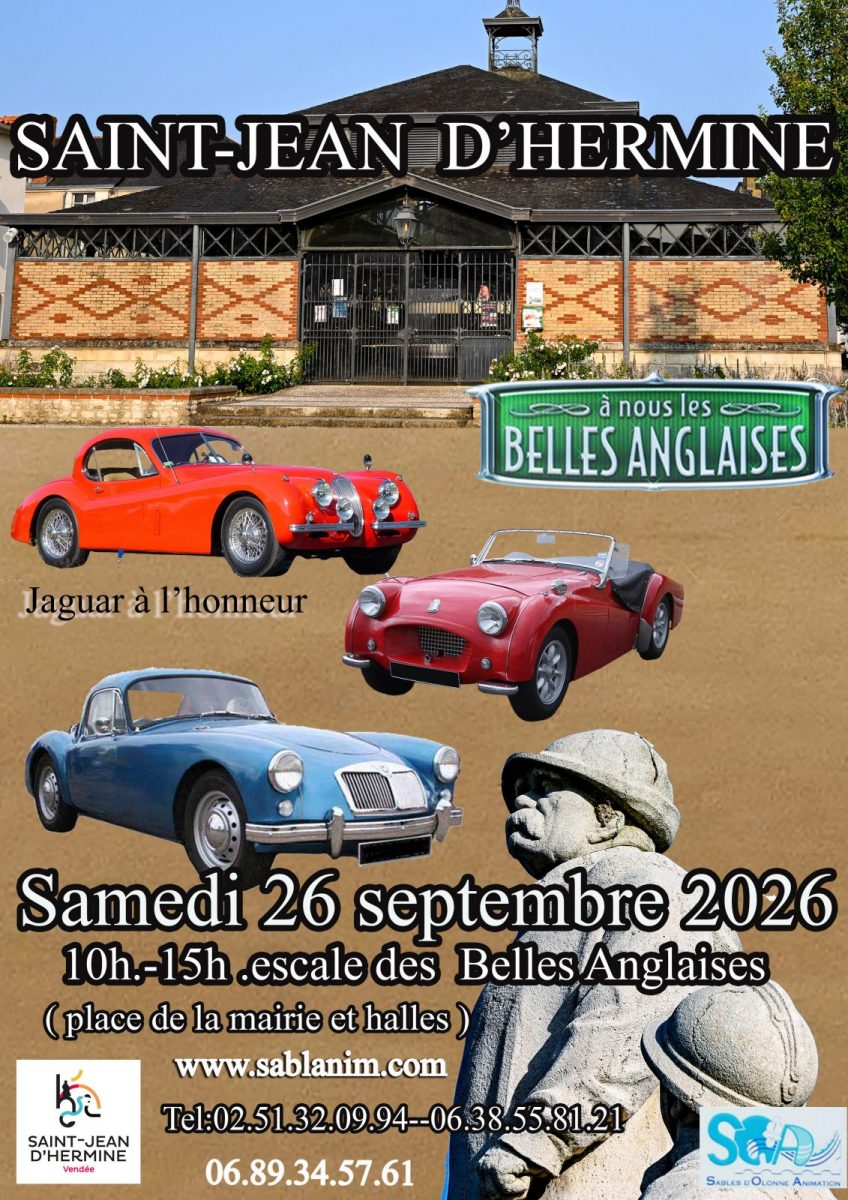 Affiche SJDH pour les belles anglaises