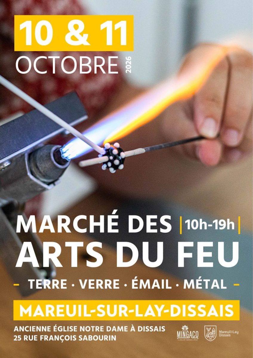 Affiche Marché des arts du feu