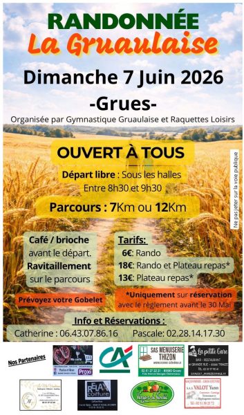 Randonnée la Gruaulaise