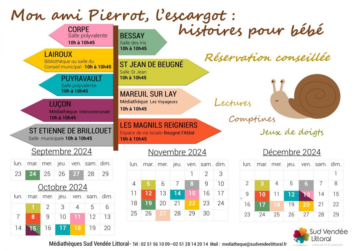 Affiche bébé septembre – decembre 2024