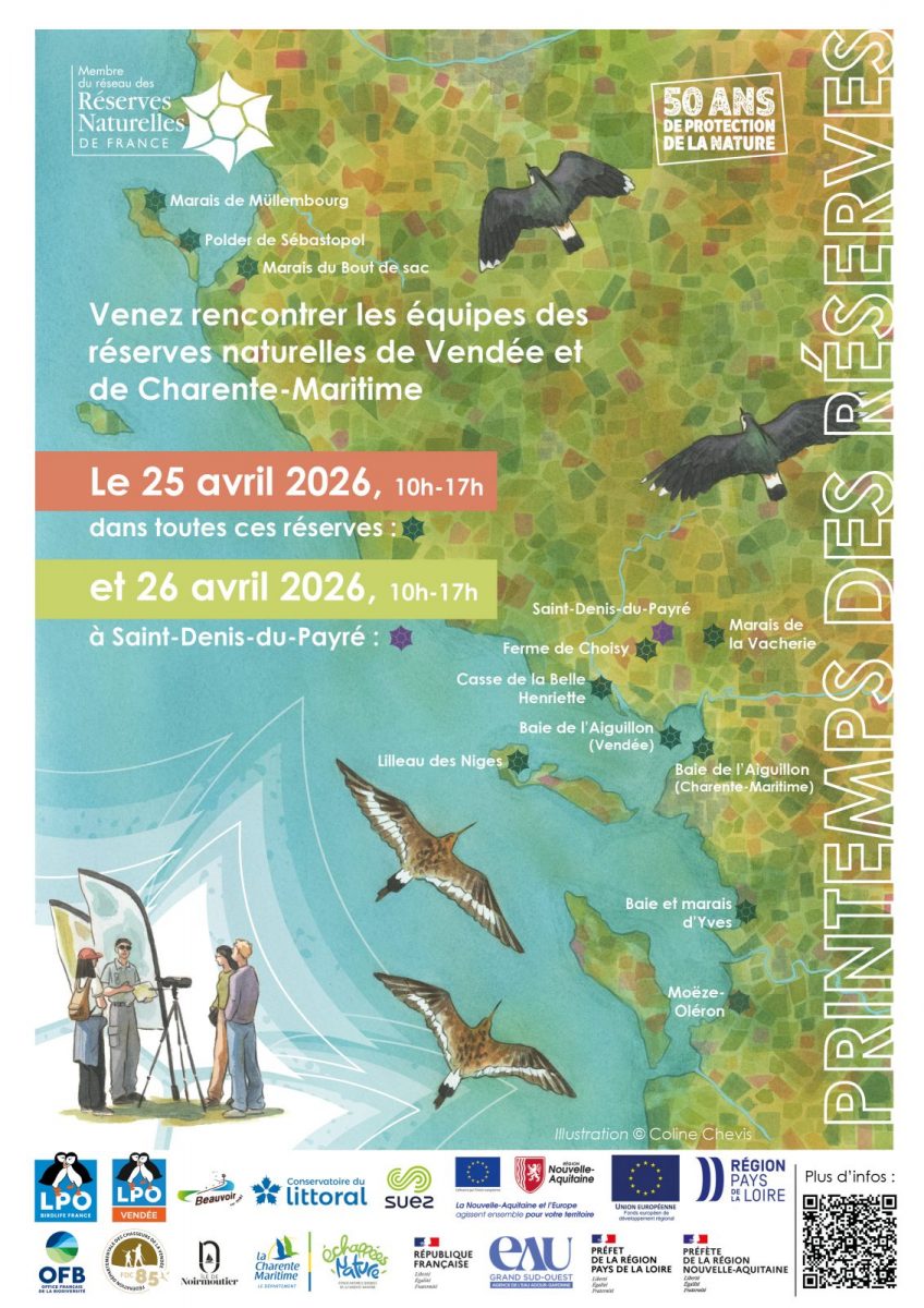 Affiche Printemps des réserves 2026