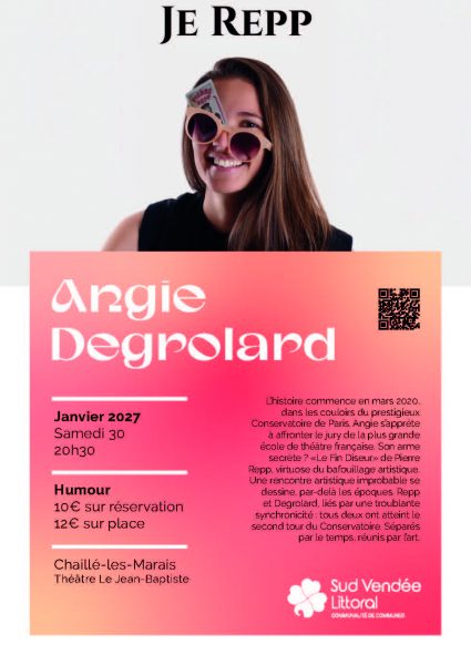 Spectacle « Je repp » d&rsquo;Angie Degrolard