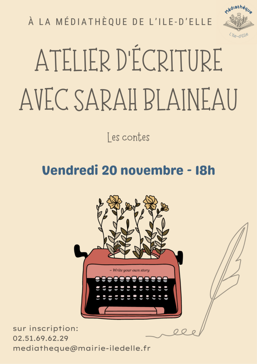 Atelier d&rsquo;écriture