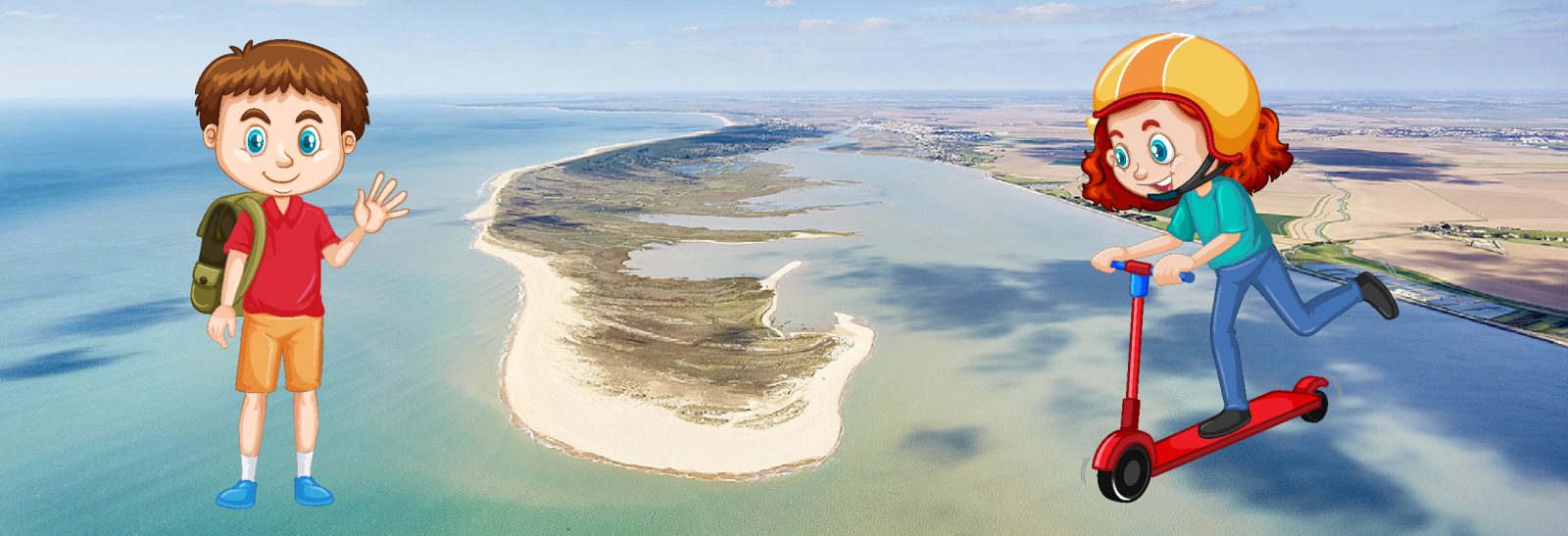 PARCOURS BALUDIK – ROULE ET GLISSE À LA FAUTE-SUR-MER, AVEC PIERRE & MARIE