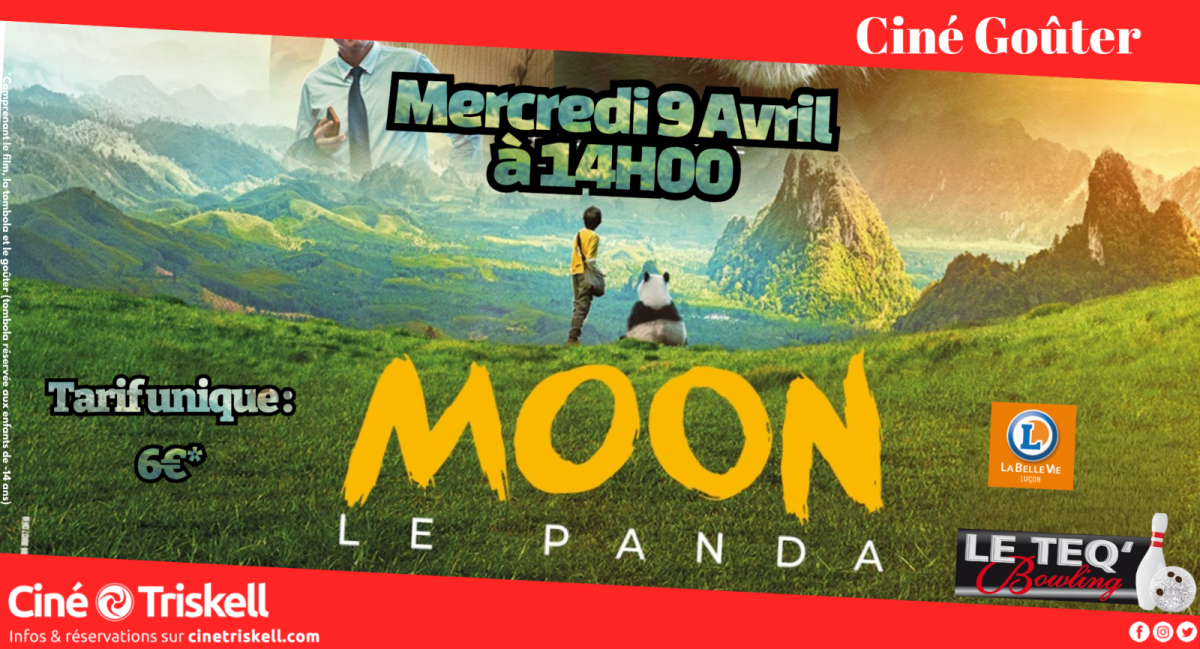 Carton Ciné goûter – Moon le panda