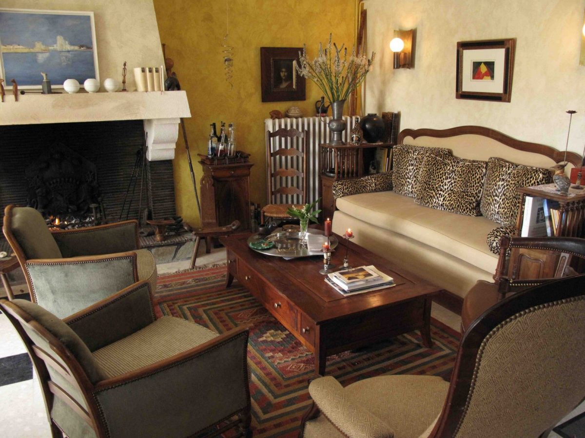 Chambre d&rsquo;hôtes La Claverie_Sainte Rédégonde des Noyers_Salon