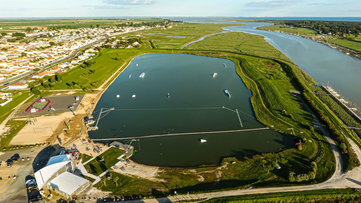 ATLANTIC WAKE PARK-L’AIGUILLON-LA-PRESQU’ILE-vue aerienne