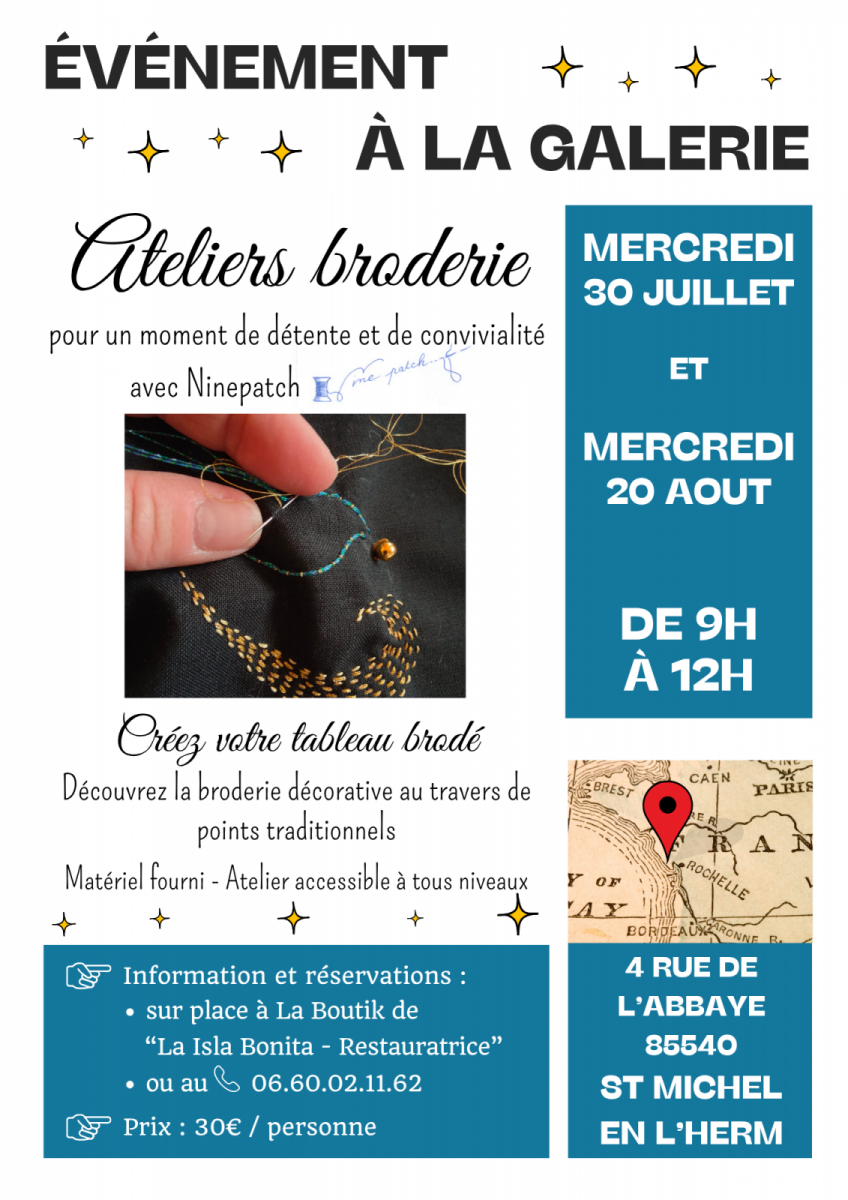 Événement broderie
