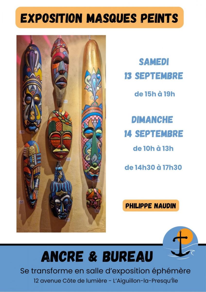 Expo Philippe Naudin le 13 & 14 septembre 2025