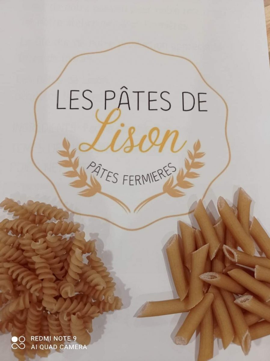 Les pâtes de Lison-Puyravault-pâtes et logo