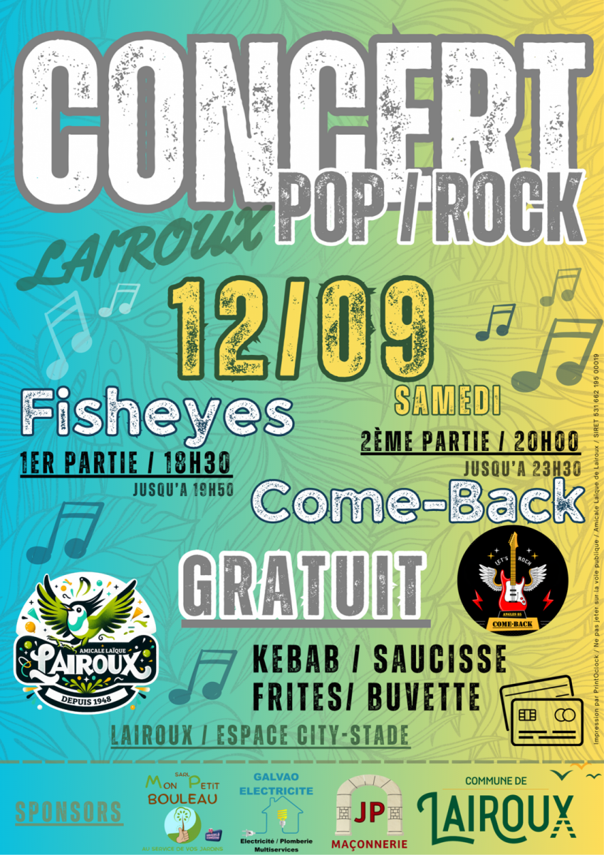 FLYER CONCERT AMICALE LAIROUX – 2026