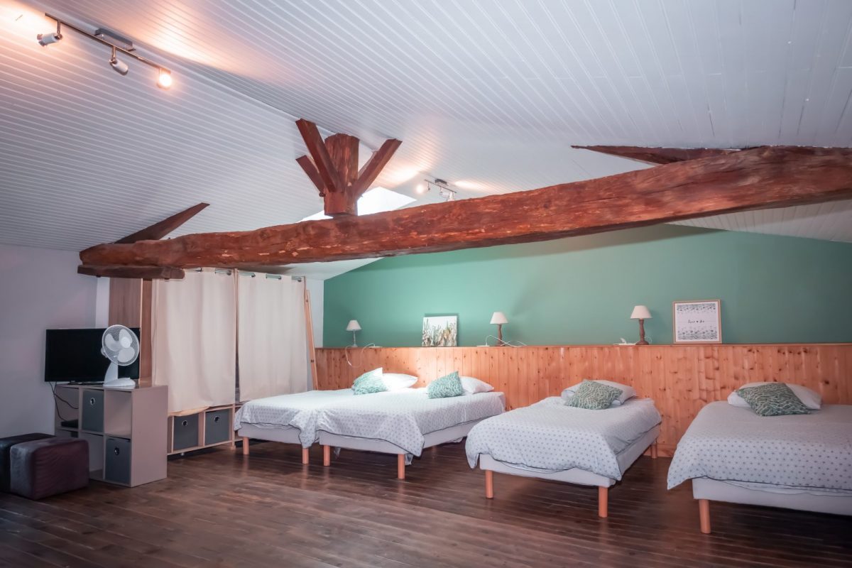 Gite Rhapsody_St Martin L&rsquo;Ars_Chambre 5