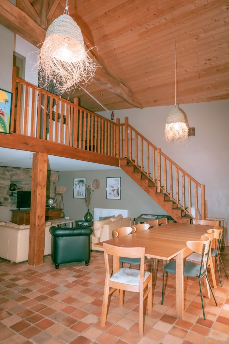 Meublé Manly_St Martin L&rsquo;Ars_Salle à manger