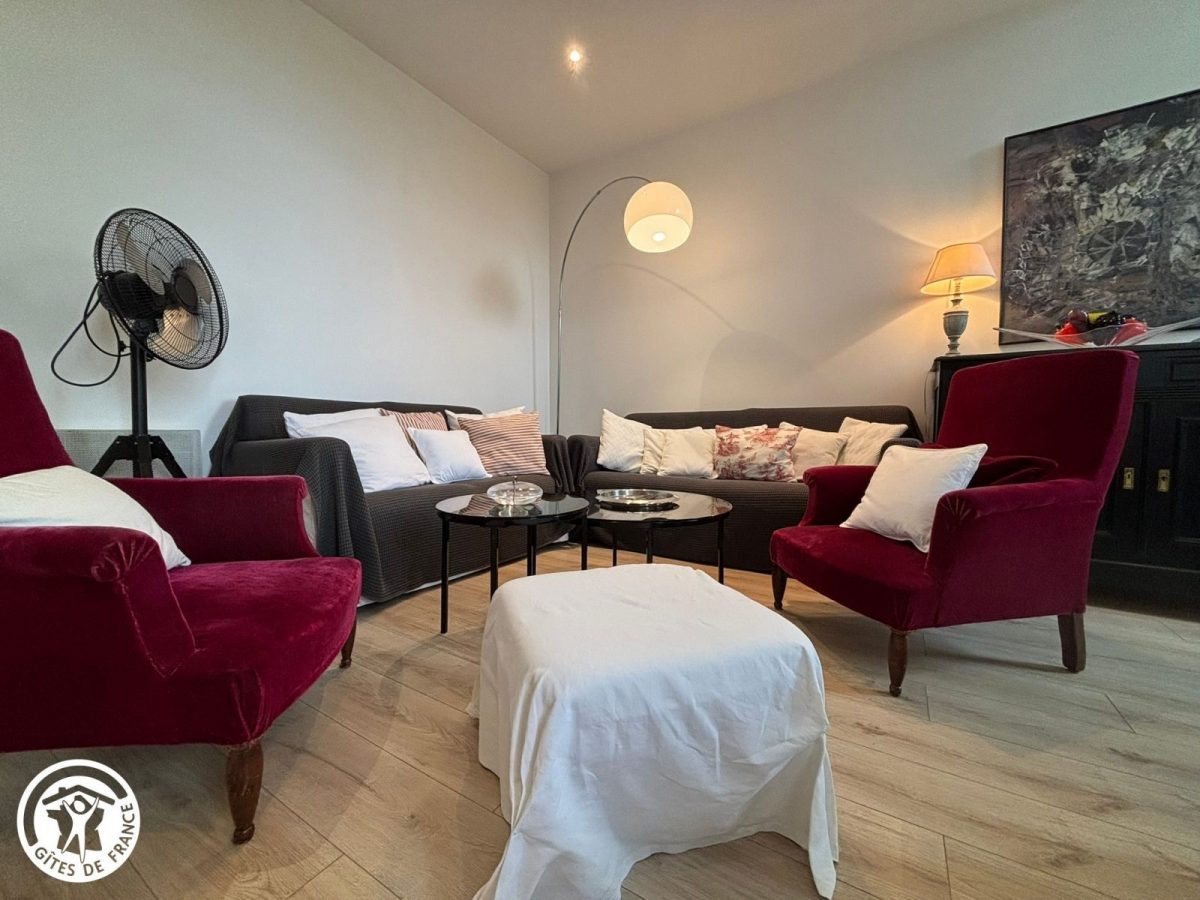 Gîte agréé Gîtes de France dans le PNR Marais Poitevin : Salon_6