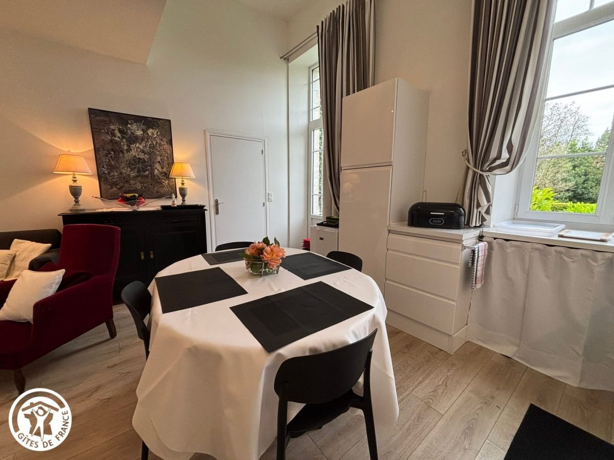 Gîte agréé Gîtes de France dans le PNR Marais Poitevin : Séjour/cuisine_9