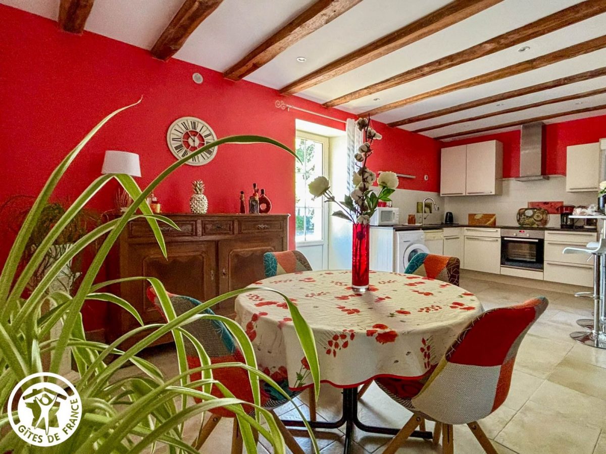 Gîte agréé Gîtes de France en Vendée : Pièce de vie_2