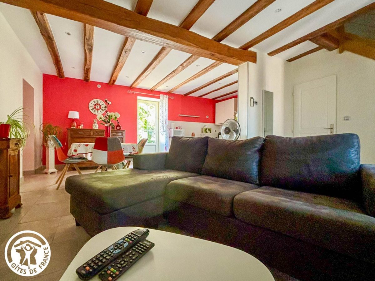 Gîte agréé Gîtes de France en Vendée : Pièce de vie_8