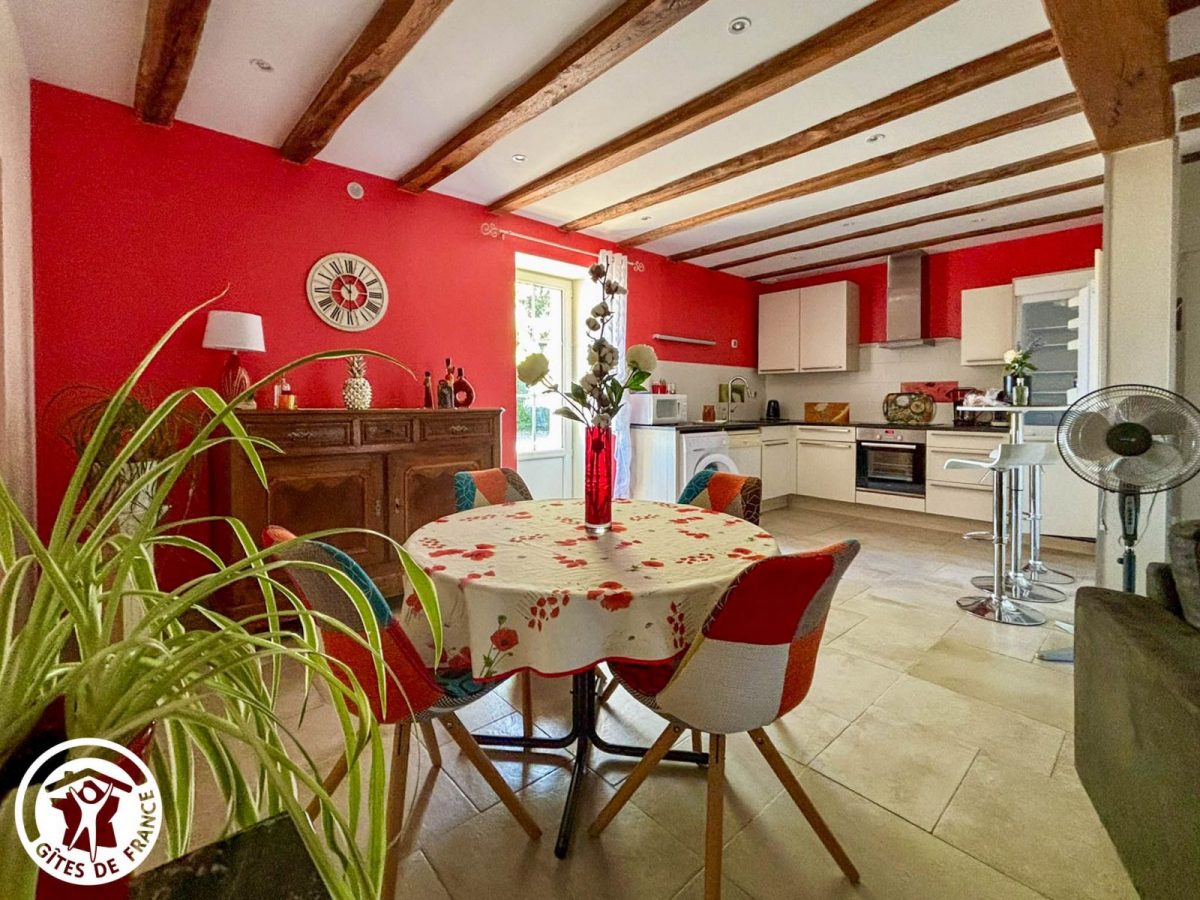 Gîte agréé Gîtes de France en Vendée : Pièce de vie_7