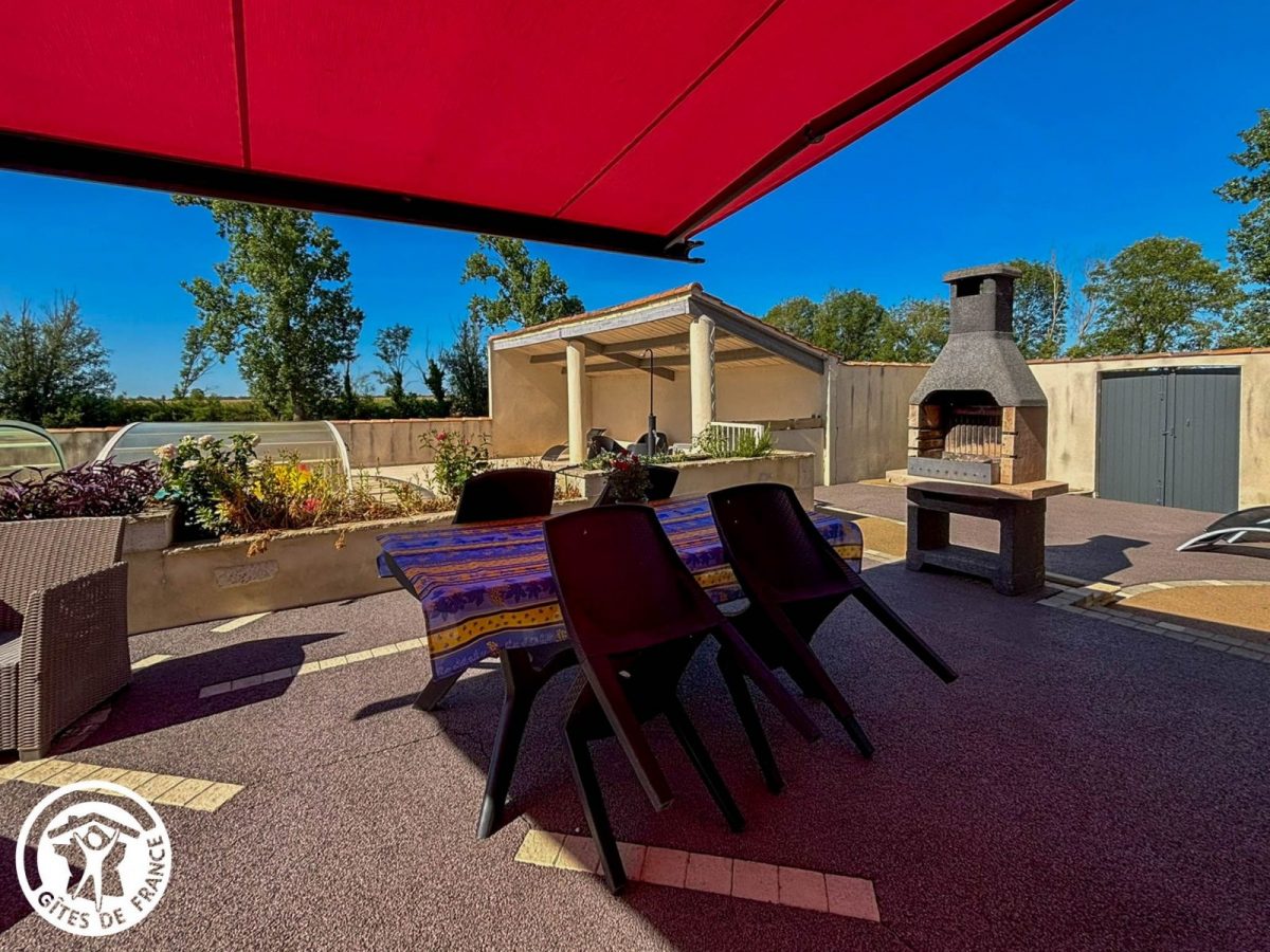 Gîte agréé Gîtes de France en Vendée : Terrasse_31