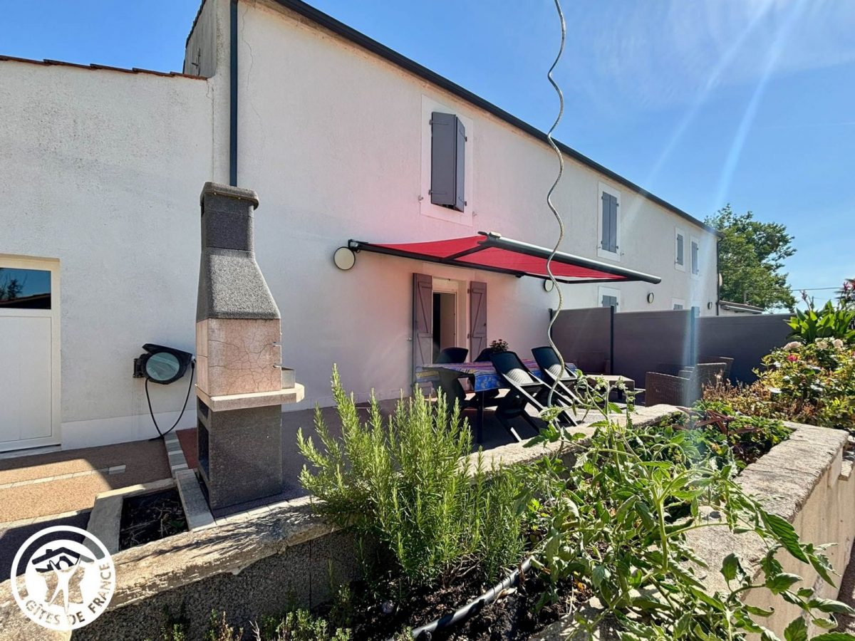 Gîte agréé Gîtes de France en Vendée : Façade arrière_39