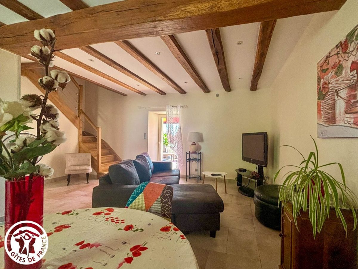 Gîte agréé Gîtes de France en Vendée : Pièce de vie_5