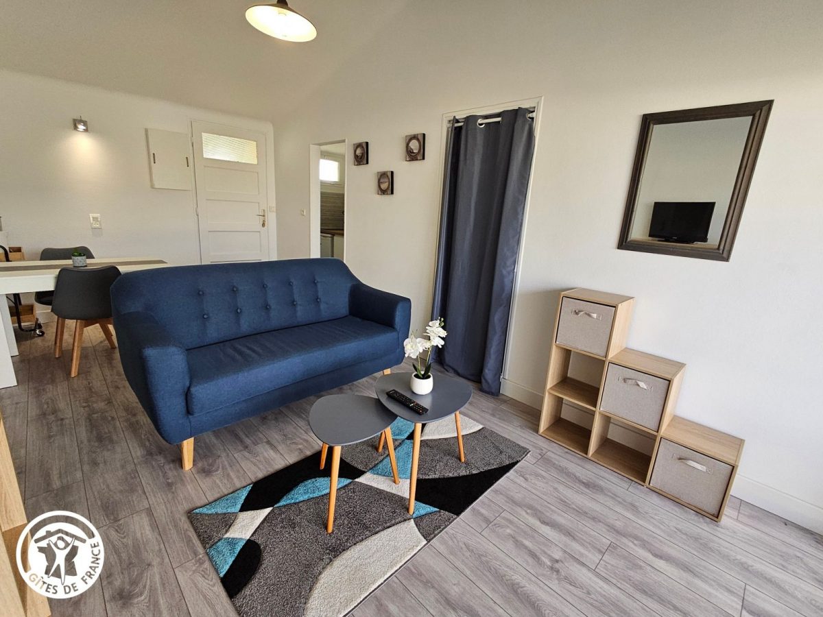 Gîte agréé Gîtes de France dans le PNR Marais Poitevin : Séjour/salon_5