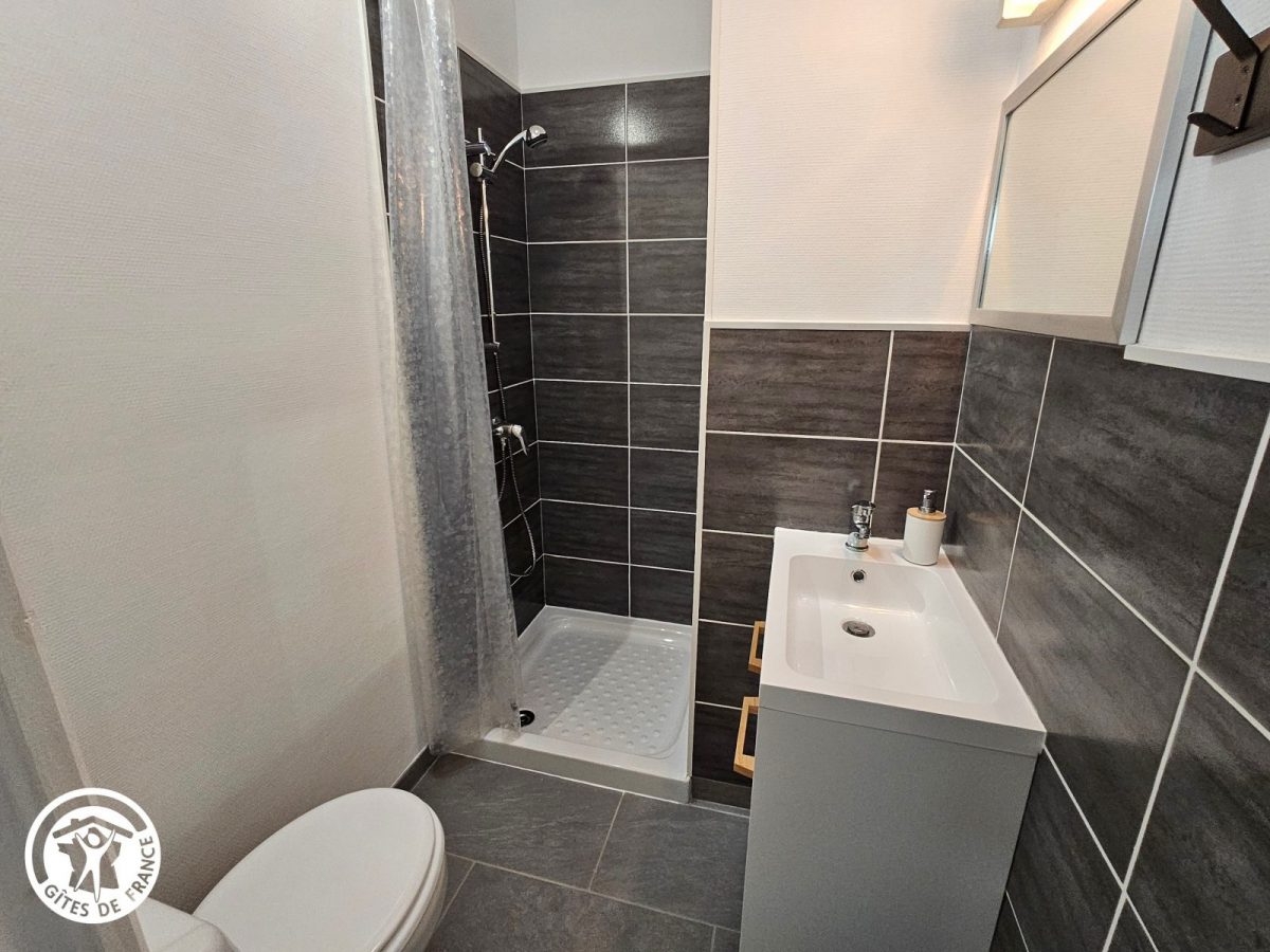 Gîte agréé Gîtes de France dans le PNR Marais Poitevin : Salle d’eau/WC_8