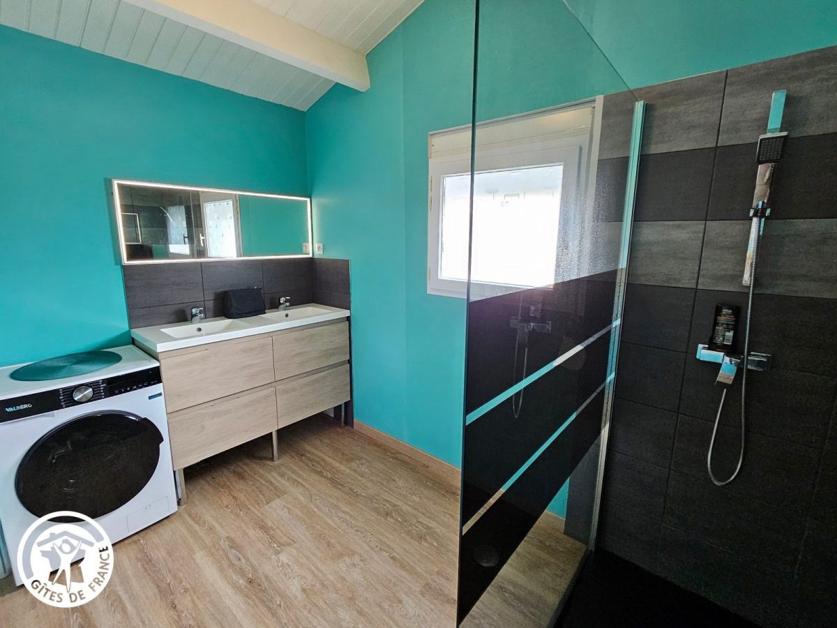 Gîte agréé Gîtes de France dans le PNR Marais Poitevin : Salle d’eau_9