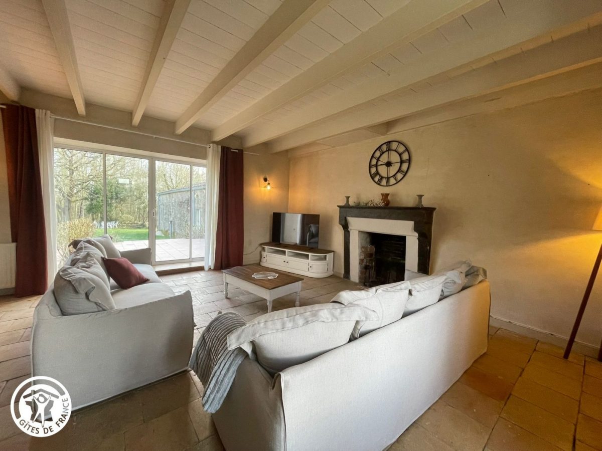 Gîte agréé Gîtes de France en Vendée : Salon_3