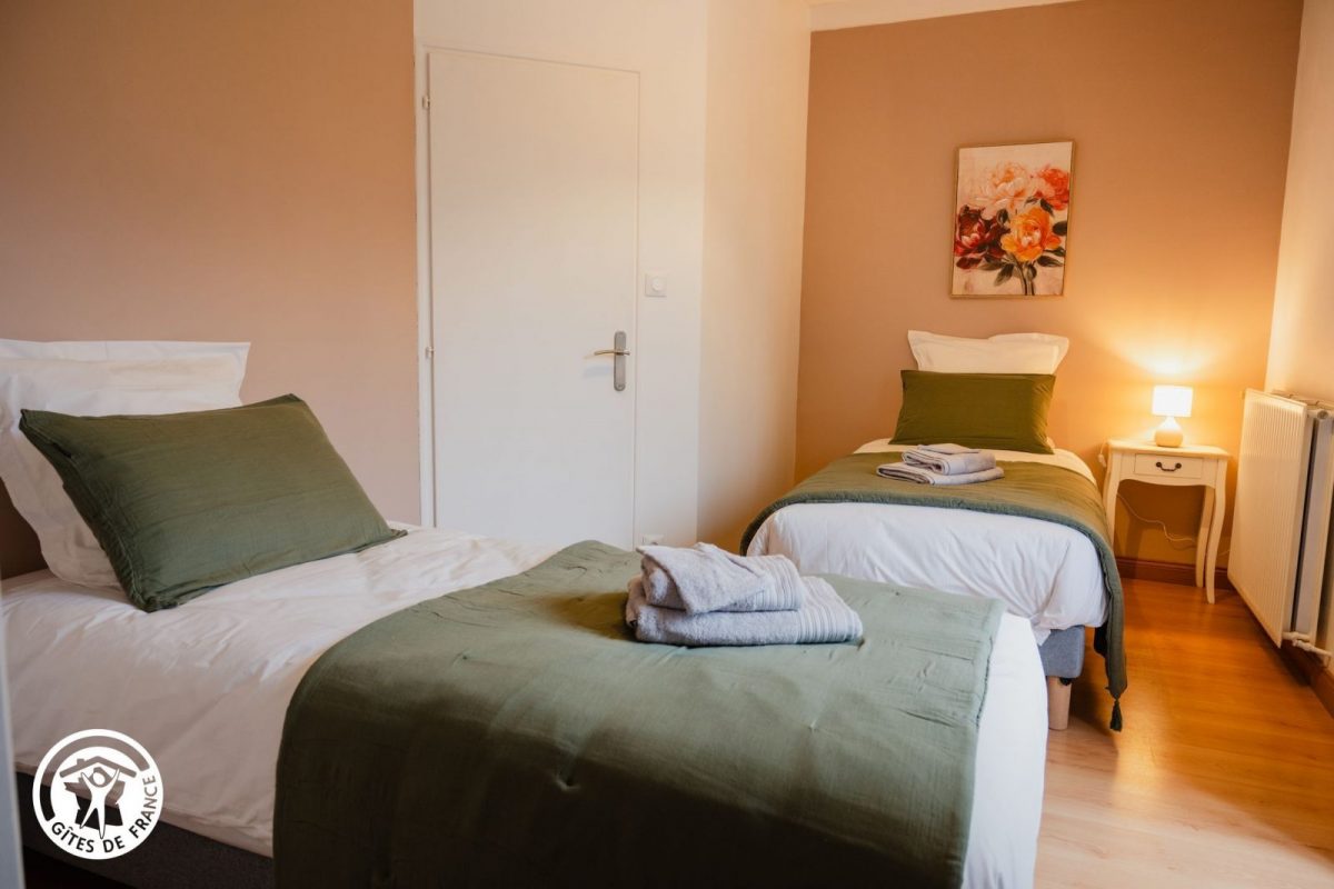 Gîte agréé Gîtes de France en Vendée : Chambre 1 (2 lits 90)_14