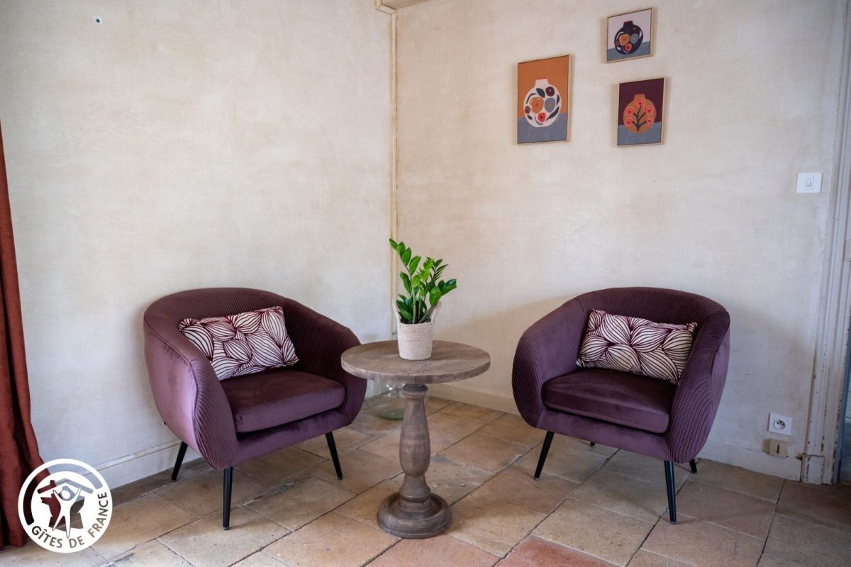 Gîte agréé Gîtes de France en Vendée : Salon_13