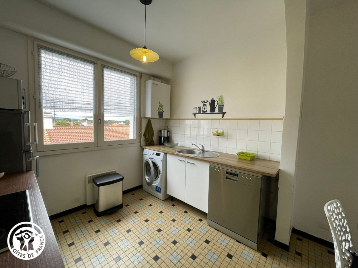 Appartement agréé Gîtes de France en Vendée : Cuisine_9
