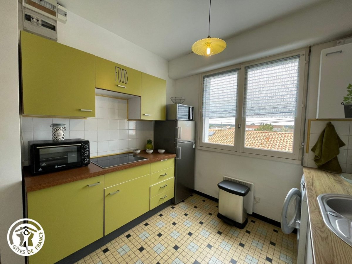 Appartement agréé Gîtes de France en Vendée : Cuisine_8